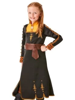 Anna Limited Edition Travel Dress Costume For Kids - Disney Frozen 2 -Costumne super center Anna Limited Edition Travel Dress Costume for Kids Disney Frozen 2 Rubies Kids Girls 3