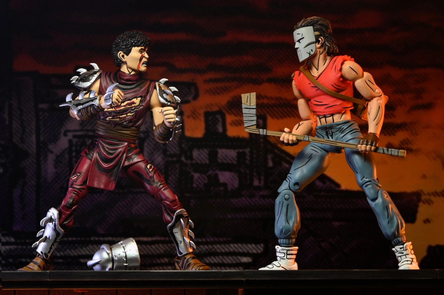 Battle Damaged Shredder - 7" Scale Action Figure - Teenage Mutant Ninja Turtles (Mirage Comics) - NECA Collectibles 7 Battle Damaged Shredder - 7" Scale Action Figure - Teenage Mutant Ninja Turtles (Mirage Comics) - NECA Collectibles - Image 5