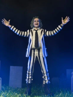 Beetlejuice 1988 Black And White Striped Suit - 7" Scale Action Figure - Beetlejuice - NECA Collectibles 10 Beetlejuice 1988 Black And White Striped Suit - 7" Scale Action Figure - Beetlejuice - NECA Collectibles -Costumne super center Beetlejuice 1988 Black and White Striped Suit 7 Scale Action Figure Beetlejuice NECA Collectibles NECA Action Figures 3