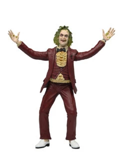 Beetlejuice 1988 Red Tuxedo - 7" Scale Action Figure - Beetlejuice - NECA Collectibles -Costumne super center Beetlejuice 1988 Red Tuxedo 7 Scale Action Figure Beetlejuice NECA Collectibles NECA Action Figures 3