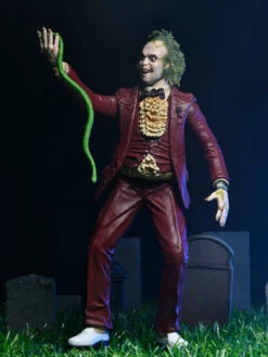 Beetlejuice 1988 Red Tuxedo - 7" Scale Action Figure - Beetlejuice - NECA Collectibles -Costumne super center Beetlejuice 1988 Red Tuxedo 7 Scale Action Figure Beetlejuice NECA Collectibles NECA Action Figures 5