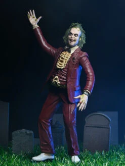 Beetlejuice 1988 Red Tuxedo - 7" Scale Action Figure - Beetlejuice - NECA Collectibles -Costumne super center Beetlejuice 1988 Red Tuxedo 7 Scale Action Figure Beetlejuice NECA Collectibles NECA Action Figures 6