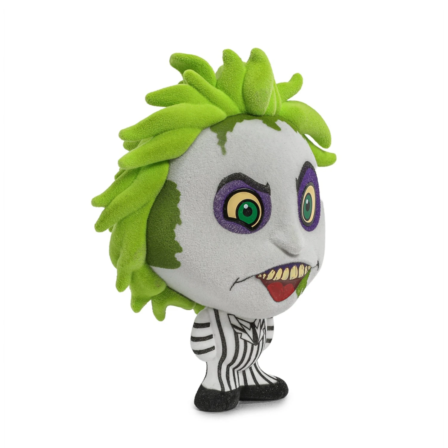Beetlejuice Striped Suit - Bhunny Flocked 4” Stylized Figure - Beetlejuice 2 - Kidrobot 4 Beetlejuice Striped Suit - Bhunny Flocked 4” Stylized Figure - Beetlejuice 2 - Kidrobot - Image 2