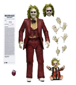 Beetlejuice Ultimate Red Tuxedo - 7" Scale Action Figure - Beetlejuice 2 - NECA Collectibles