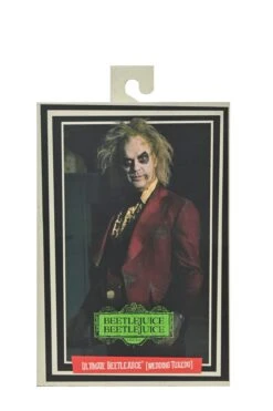 Beetlejuice Ultimate Red Tuxedo - 7" Scale Action Figure - Beetlejuice 2 - NECA Collectibles -Costumne super center Beetlejuice Ultimate Red Tuxedo 7 Scale Action Figure Beetlejuice 2 NECA Collectibles NECA Action Figures 7