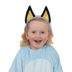 Bluey Plush Ears Headband For Kids - Bluey -Costumne super center Bluey Plush Ears Headband for Kids Bluey Rubies Accessories Headpiece 3