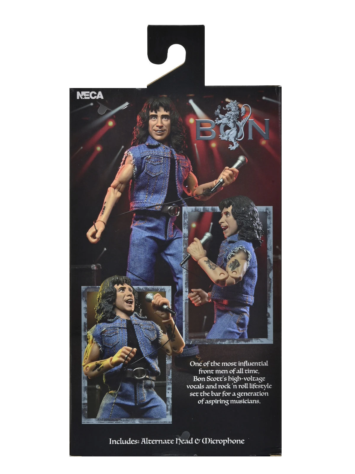 Bon Scott “Highway To Hell” - 8” Clothed Figurine - AC/DC - NECA Collectibles 8 Bon Scott “Highway To Hell” - 8” Clothed Figurine - AC/DC - NECA Collectibles - Image 6