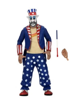 Captain Spaulding Tailcoat 20th Anniversary - 7" Action Figurine - House Of 1000 Corpses - NECA Collectibles