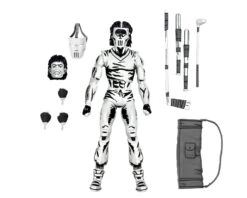 Casey Jones Black & White - 7" Scale Action Figure - Teenage Mutant Ninja Turtles (Mirage Comics) - NECA Collectibles