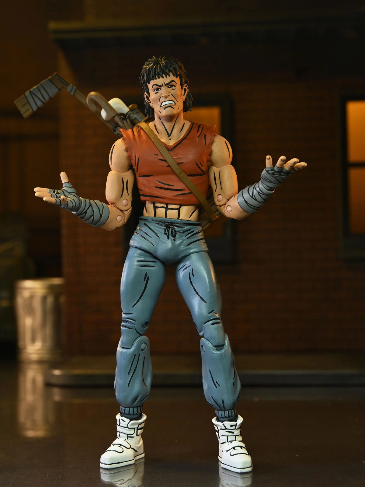Casey Jones In Red Shirt - 7” Scale Action Figure - Teenage Mutant Ninja Turtles: Mirage Comics - NECA Collectibles 4 Casey Jones In Red Shirt - 7” Scale Action Figure - Teenage Mutant Ninja Turtles: Mirage Comics - NECA Collectibles - Image 2