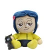 Coraline And The Cat - Plush Phunny - Coraline - Kidrobot -Costumne super center Coraline and The Cat Plush Phunny Coraline Kidrobot Kidrobot Action Figures