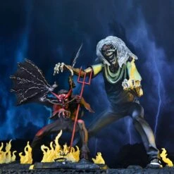 Eddie Number Of The Beast (40th Anniversary) - 7” Action Figure Set - Iron Maiden - NECA Collectibles -Costumne super center Eddie Number of the Beast 40th Anniversary 7 Action Figure Set Iron Maiden NECA Collectibles NECA Action Figures 5