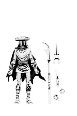 Elite Foot Ninja Black & White - 7" Scale Action Figure - Teenage Mutant Ninja Turtles (Mirage Comics) - NECA Collectibles