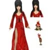 Elvira Red, Fright, And Boo - 8” Clothed Action Figure - Elvira - NECA Collectibles -Costumne super center Elvira Red Fright and Boo 8 Clothed Action Figure Elvira NECA Collectibles NECA Action Figures