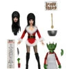 Elvira Very Scary Christmas - 8” Clothed Action Figure - Elvira - NECA Collectibles -Costumne super center Elvira Very Scary Christmas 8 Clothed Action Figure Elvira NECA Collectibles NECA Action Figures