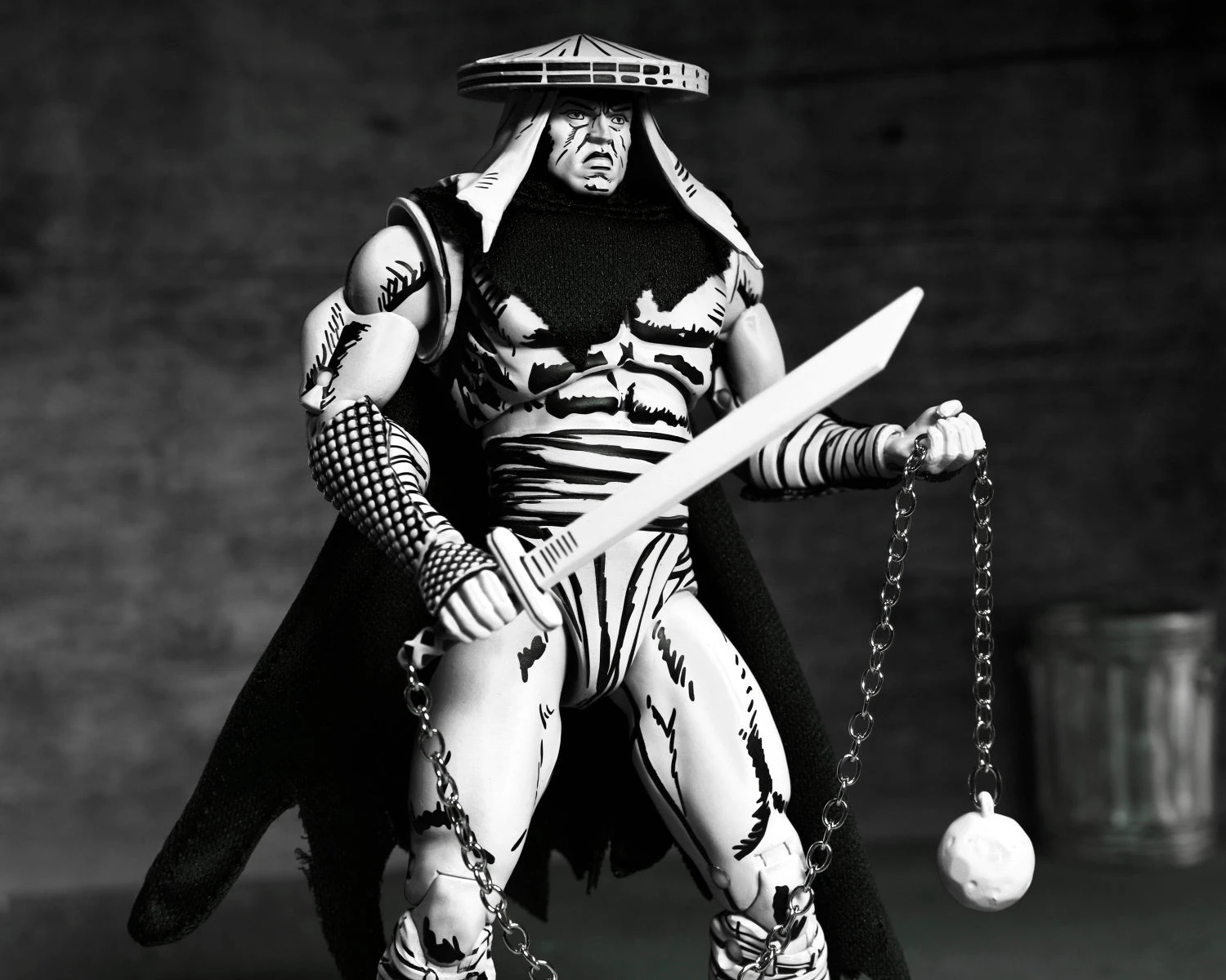 Foot Assassin Black & White - 7" Scale Action Figure - Teenage Mutant Ninja Turtles (Mirage Comics) - NECA Collectibles 4 Foot Assassin Black & White - 7" Scale Action Figure - Teenage Mutant Ninja Turtles (Mirage Comics) - NECA Collectibles - Image 2