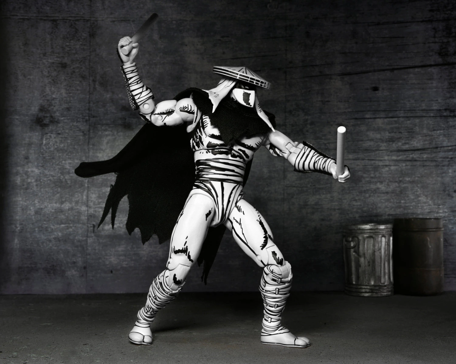 Foot Assassin Black & White - 7" Scale Action Figure - Teenage Mutant Ninja Turtles (Mirage Comics) - NECA Collectibles 5 Foot Assassin Black & White - 7" Scale Action Figure - Teenage Mutant Ninja Turtles (Mirage Comics) - NECA Collectibles - Image 3