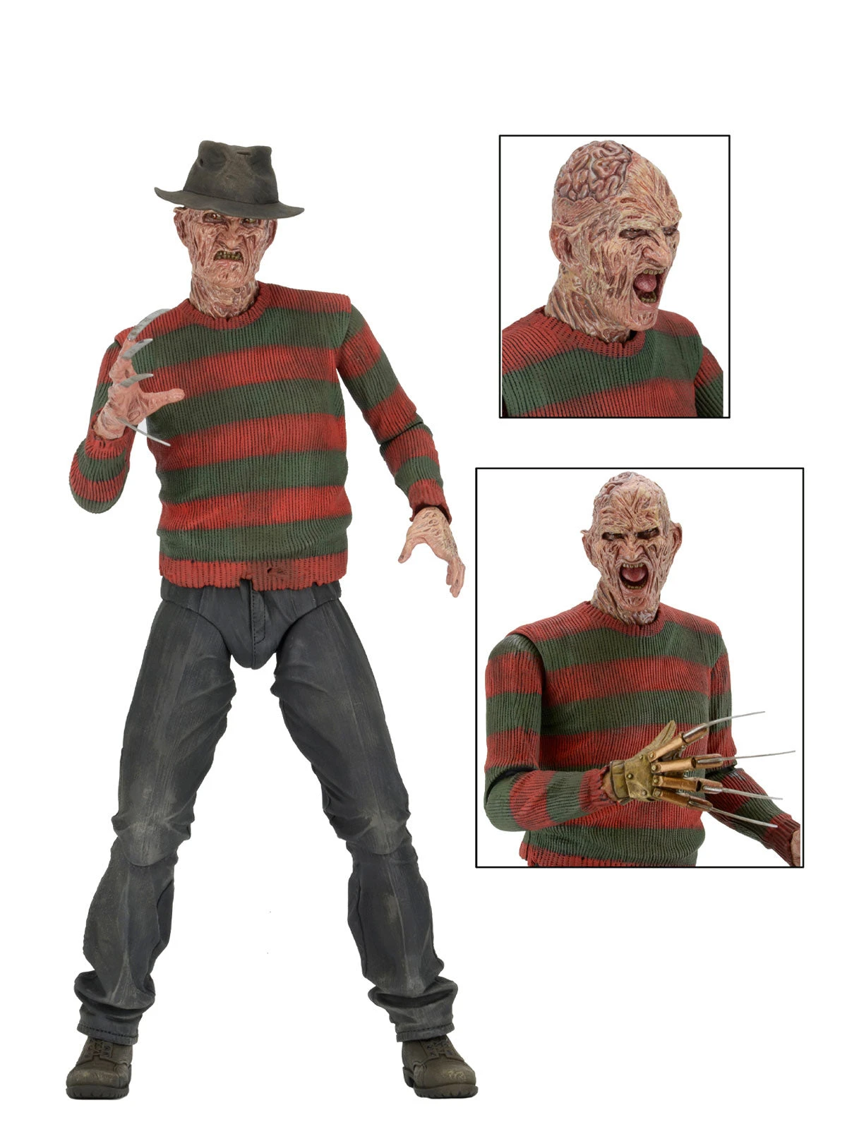 Freddy Kreuger - 1/4 Scale Action Figure - Nightmare On Elm Street Part 2: Freddy's Revenge - NECA Collectibles 3 Freddy Kreuger - 1/4 Scale Action Figure - Nightmare On Elm Street Part 2: Freddy's Revenge - NECA Collectibles