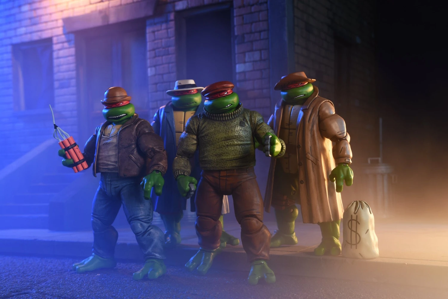 Gangster Turtles 4 Pack - 7" Scale Action Figures - Teenage Mutant Ninja Turtles: Mirage Comics - NECA Collectibles 6 Gangster Turtles 4 Pack - 7" Scale Action Figures - Teenage Mutant Ninja Turtles: Mirage Comics - NECA Collectibles - Image 4