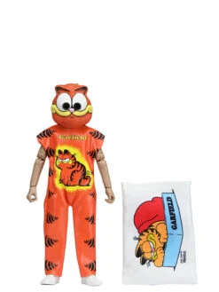 Garfield Costume - 6" Scale Clothed Action Figure - Ben Cooper 80's At 8 - NECA Collectibles