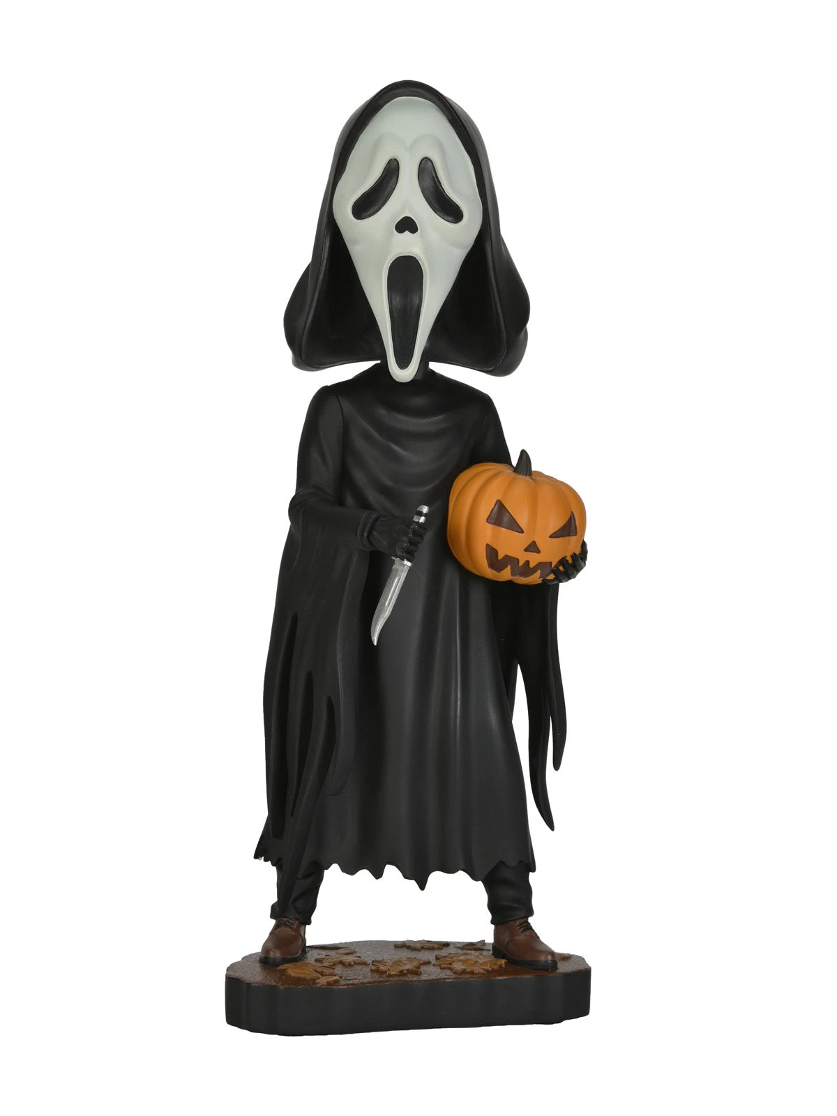 Ghost Face With Pumpkin - 8” Head Knocker - Scream - NECA Collectibles 3 Ghost Face With Pumpkin - 8” Head Knocker - Scream - NECA Collectibles