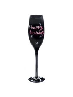 Forum Novelties Happy Birthday Champagne Flute