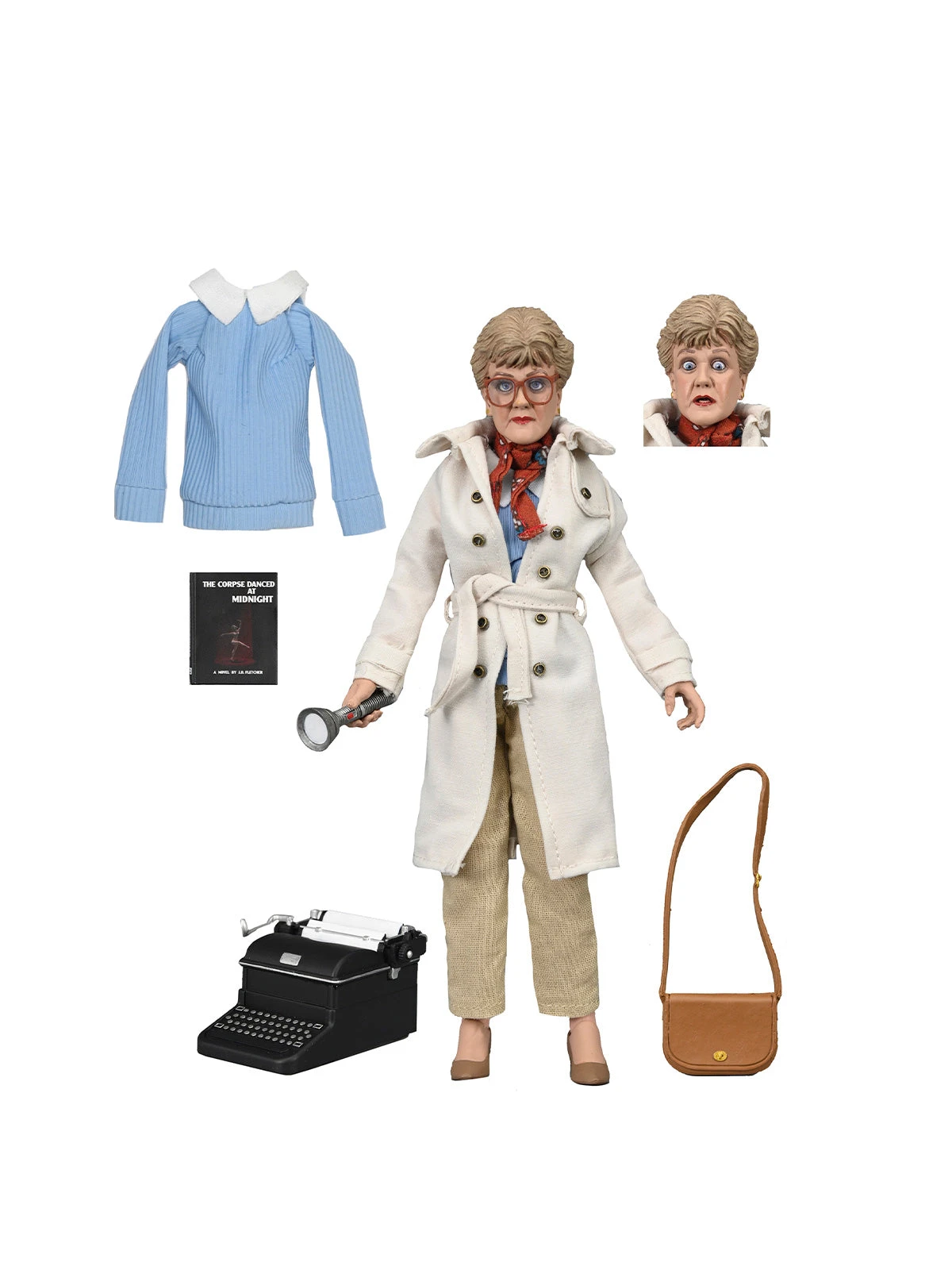 Jessica Fletcher 8" Scale Clothed Action Figure - Murder She Wrote - NECA Collectibles 3 Jessica Fletcher 8" Scale Clothed Action Figure - Murder She Wrote - NECA Collectibles