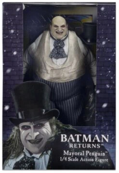 Mayoral Penguin - ¼ Scale Action Figure - Danny Devito - Batman Returns (1992) - NECA Collectibles -Costumne super center Mayoral Penguin 14 Scale Action Figure Danny Devito Batman returns 1992 NECA Collectibles NECA Action Figures 6