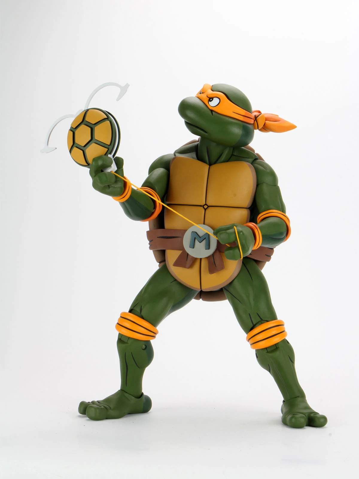 Michelangelo Cartoon Giant Size - 1/4 Scale Action Figurine - Teenage Mutant Ninja Turtles - NECA Collectibles 4 Michelangelo Cartoon Giant Size - 1/4 Scale Action Figurine - Teenage Mutant Ninja Turtles - NECA Collectibles - Image 2