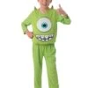 Mike Wazowski Deluxe Costume For Kids - Disney Pixar Monsters Inc