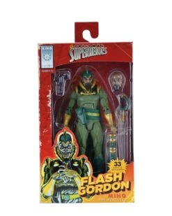 Ming The Merciless - King Features 7” Action Figure - Flash Gordan - NECA Collectibles -Costumne super center Ming The Merciless King Features 7 Action Figure Flash Gordan NECA Collectibles NECA Action Figures 9