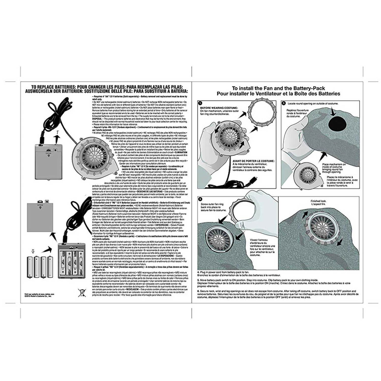 Minions Inflatable Costume For Adults - Despicable Me 6 Minions Inflatable Costume For Adults - Despicable Me - Image 4