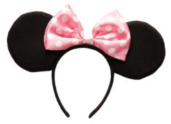 Minnie Mouse Ears Headband For Kids - Disney Mickey Mouse