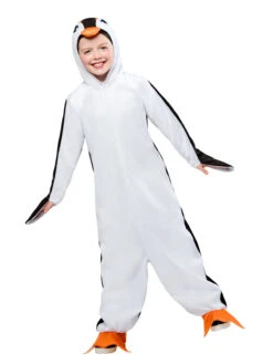 Penguin Plush Onesie Costume For Kids