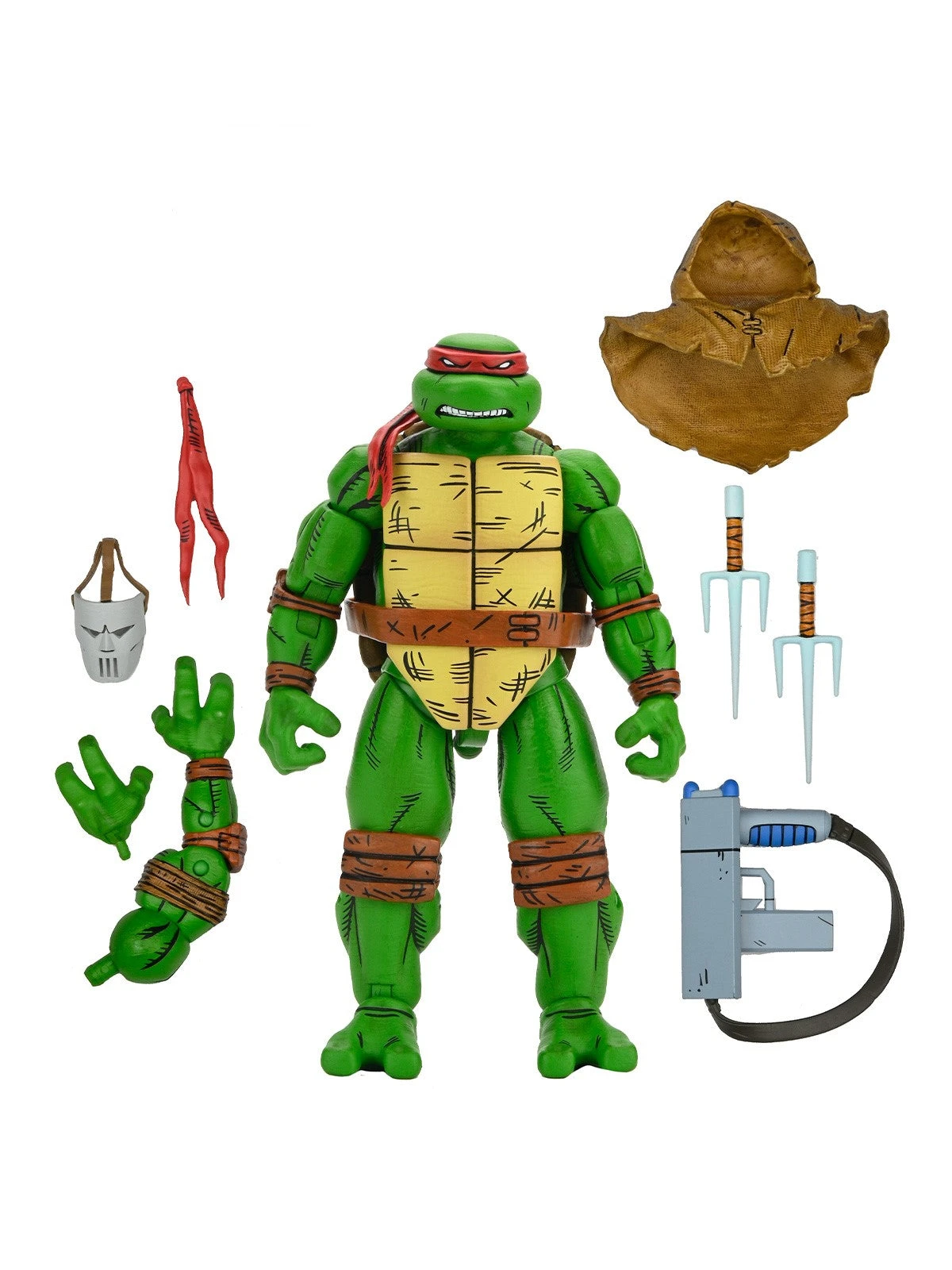 Raphael - 7" Scale Action Figure - Teenage Mutant Ninja Turtles: Mirage Comics - NECA Collectibles 3 Raphael - 7" Scale Action Figure - Teenage Mutant Ninja Turtles: Mirage Comics - NECA Collectibles