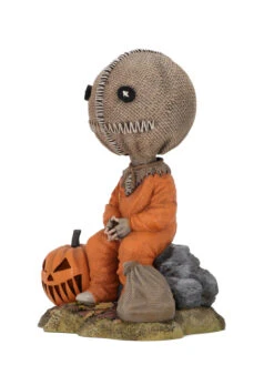 Sam Head Knocker - 7" Action Figure - Trick 'r Treat - NECA Collectibles -Costumne super center Sam Head Knocker 7 Action Figure Trick r Treat NECA Collectibles NECA Action Figures 2