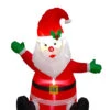 Santa Claus 4-Foot-Tall Inflatable Lawn Prop -Costumne super center Santa Claus 4 Foot Tall Inflatable Lawn Prop Rubies Accessories Decor
