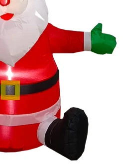 Santa Claus 4-Foot-Tall Inflatable Lawn Prop -Costumne super center Santa Claus 4 Foot Tall Inflatable Lawn Prop Rubies Accessories Decor 3