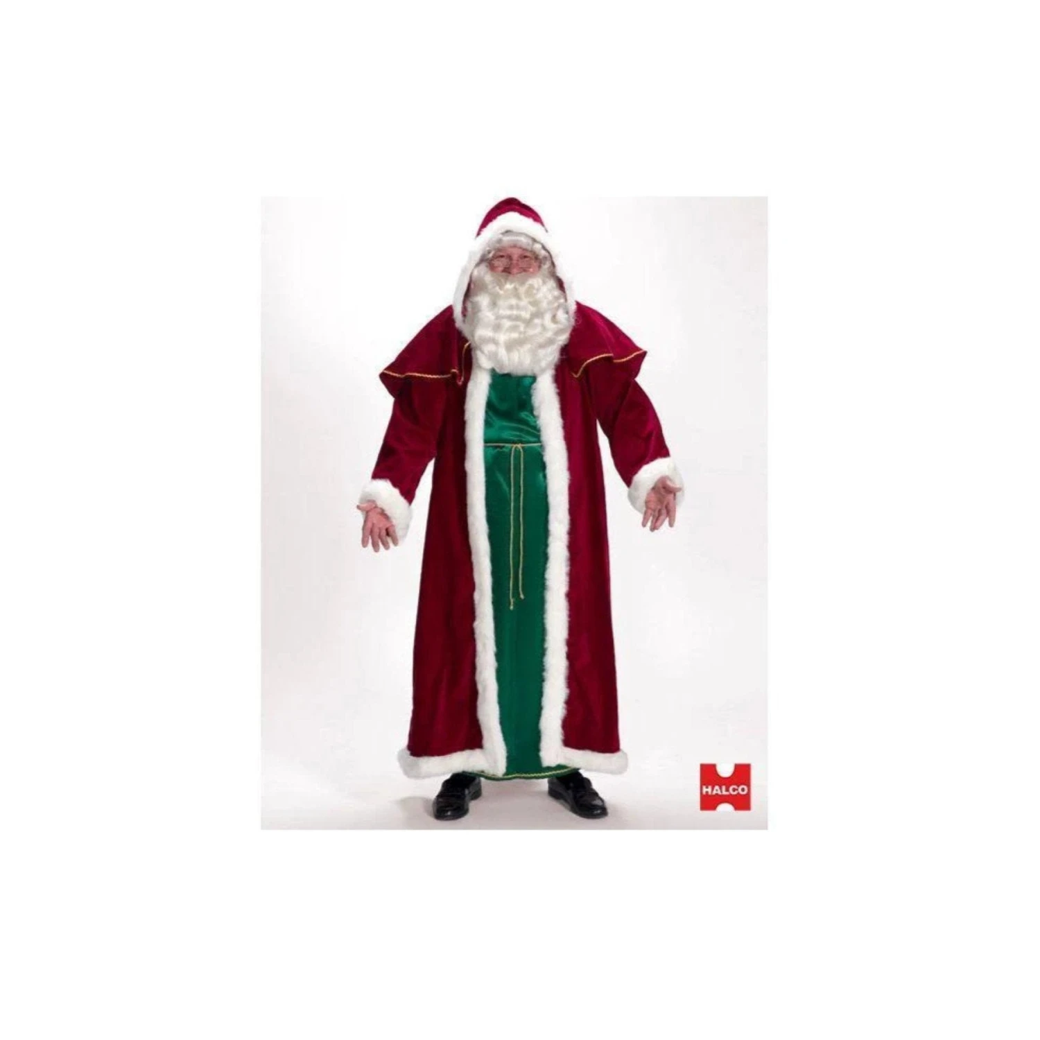 Halco Santa Claus Deluxe Costume For Adults 3 Halco Santa Claus Deluxe Costume For Adults