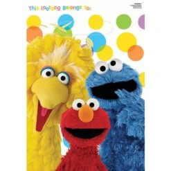 AMSCAN Sesame Street Loot Bags
