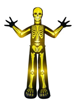 Skeleton 10-Foot-Tall Inflatable Lawn Prop
