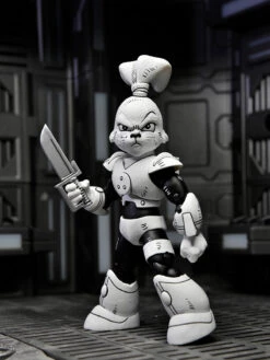 Space Usagi Yojimbo Black And White - 7" Scale Action Figure - Usagi Yojimbo - NECA Collectibles -Costumne super center Space Usagi Yojimbo Black and White 7 Scale Action Figure Usagi Yojimbo NECA Collectibles NECA Action Figures 3