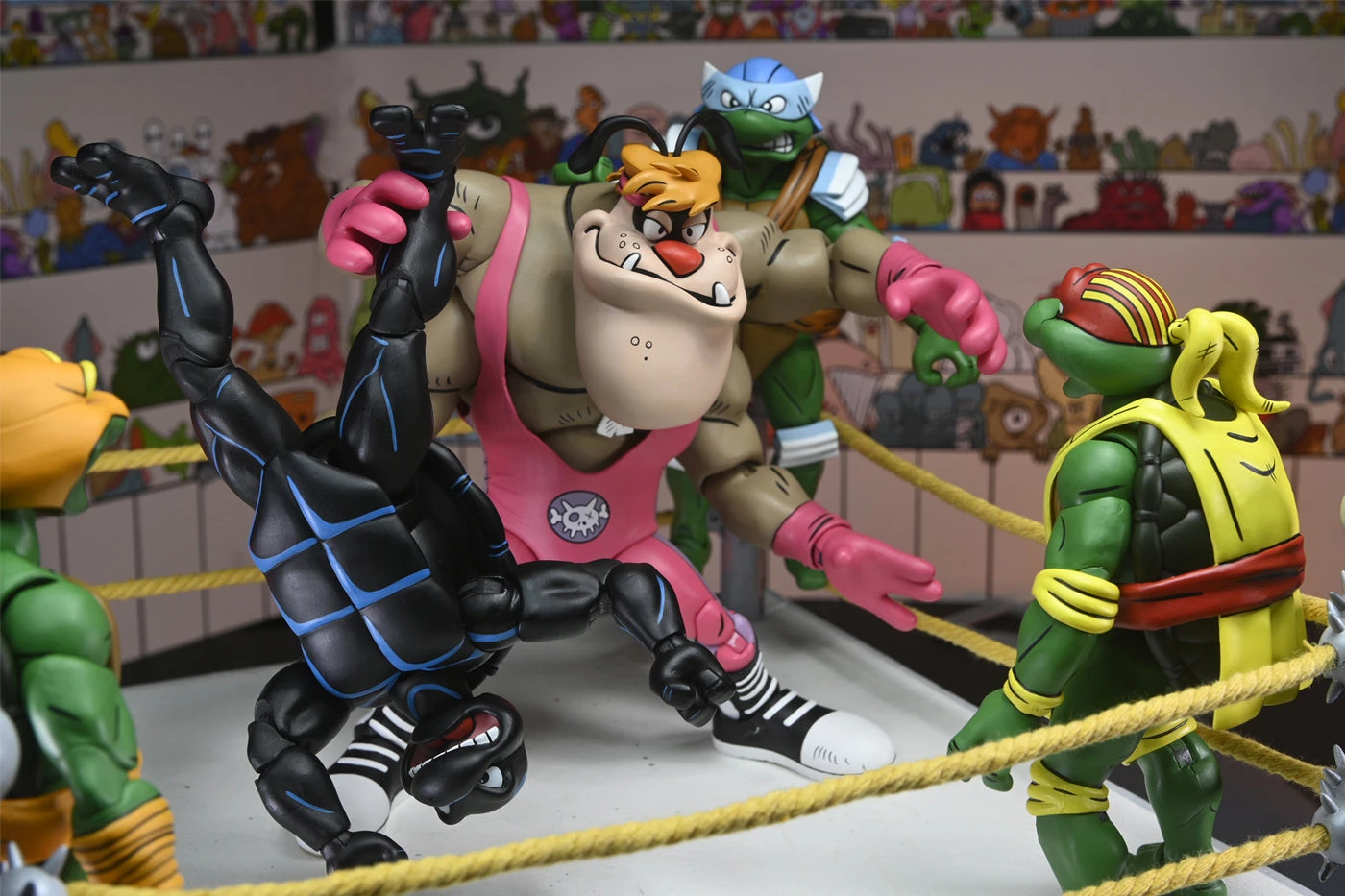 Stump Wresting Turtles 4 Pack - 7" Scale Action Figure - Teenage Mutant Ninja Turtles (Archie Comics) - NECA Collectibles 11 Stump Wresting Turtles 4 Pack - 7" Scale Action Figure - Teenage Mutant Ninja Turtles (Archie Comics) - NECA Collectibles - Image 9