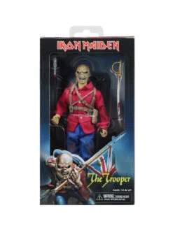 The Trooper - 8” Clothed Figurine - Iron Maiden - NECA Collectibles -Costumne super center The Trooper 8 Clothed Figurine Iron Maiden NECA Collectibles NECA Action Figures 3
