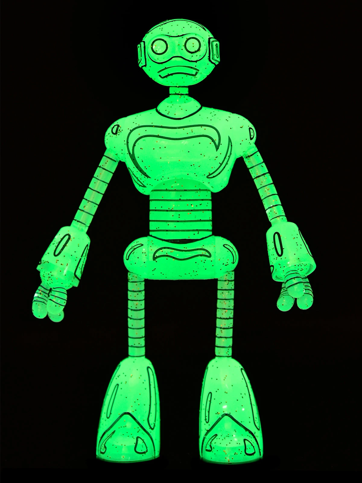 Transmat Fugitoid GID - 7" Scale Action Figure - Teenage Mutant Ninja Turtles (Mirage Comics) - NECA Collectibles 5 Transmat Fugitoid GID - 7" Scale Action Figure - Teenage Mutant Ninja Turtles (Mirage Comics) - NECA Collectibles - Image 3