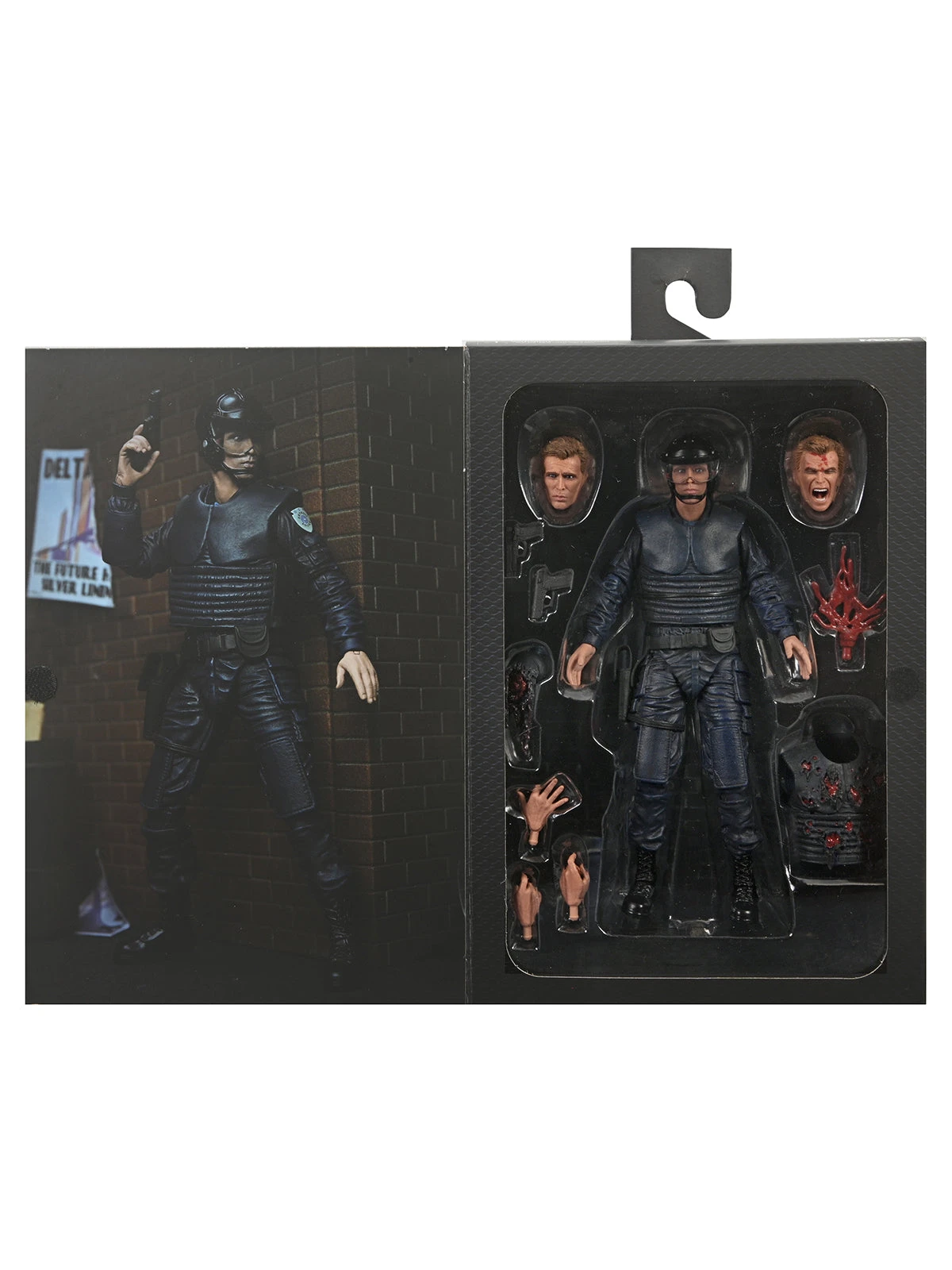 Ultimate Alex Murphy OCP Cop Uniform - 7" Scale Clothed Action Figurine - Robocop - NECA Collectibles 6 Ultimate Alex Murphy OCP Cop Uniform - 7" Scale Clothed Action Figurine - Robocop - NECA Collectibles - Image 4