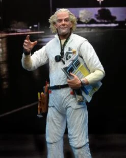 Ultimate Doc Brown (1985) - 7" Scale Action Figure - Back To The Future- NECA Collectibles -Costumne super center Ultimate Doc Brown 1985 7 Scale Action Figure Back To The Future NECA Collectibles NECA Action Figures 4