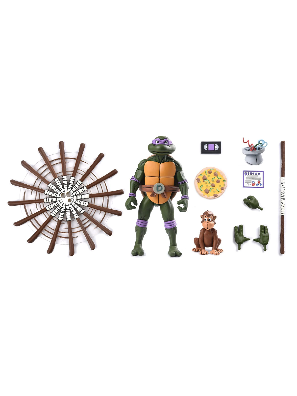 Ultimate Donatello (VHS) - 7" Scale Action Figure - TMNT (Cartoon) - NECA Collectibles 3 Ultimate Donatello (VHS) - 7" Scale Action Figure - TMNT (Cartoon) - NECA Collectibles