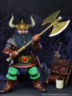 Ultimate Elkhorn The Good Dwarf Fighter - 7" Scale Action Figure - Dungeons & Dragons - NECA Collectibles -Costumne super center Ultimate Elkhorn the Good Dwarf Fighter 7 Scale Action Figure Dungeons Dragons NECA Collectibles NECA Action Figures 4