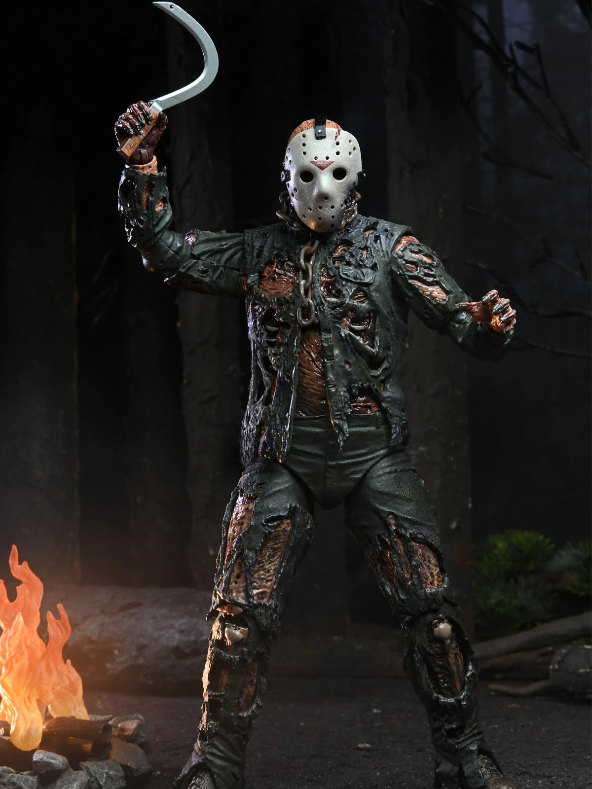 Ultimate Jason Voorhees Part 7 (New Blood) 7” Scale Action Figure - Friday The 13th - NECA Collectibles 7 Ultimate Jason Voorhees Part 7 (New Blood) 7” Scale Action Figure - Friday The 13th - NECA Collectibles - Image 5